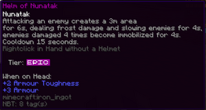 Snow Treaders Mythic Item Tooltip