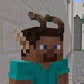 Bosmer Wood Elf ears cosmetic option 1 in Enderscrolls Minecraft.