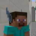 Dunmer Dark Elf ears cosmetic option 1 in Enderscrolls Minecraft.
