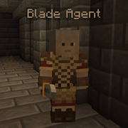 The Blade Agent Tutorial NPC. The Agent you meet at the start of the game.