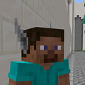 Dunmer Dark Elf ears cosmetic option 2 in Enderscrolls Minecraft.