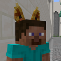 Khajiit feline ears cosmetic option 1 in Enderscrolls Minecraft.