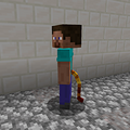 Khajiit feline tail cosmetic option 2 in Enderscrolls Minecraft.