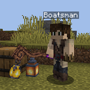 The Boatsman will send you on your journey, he will set you off to a random location.