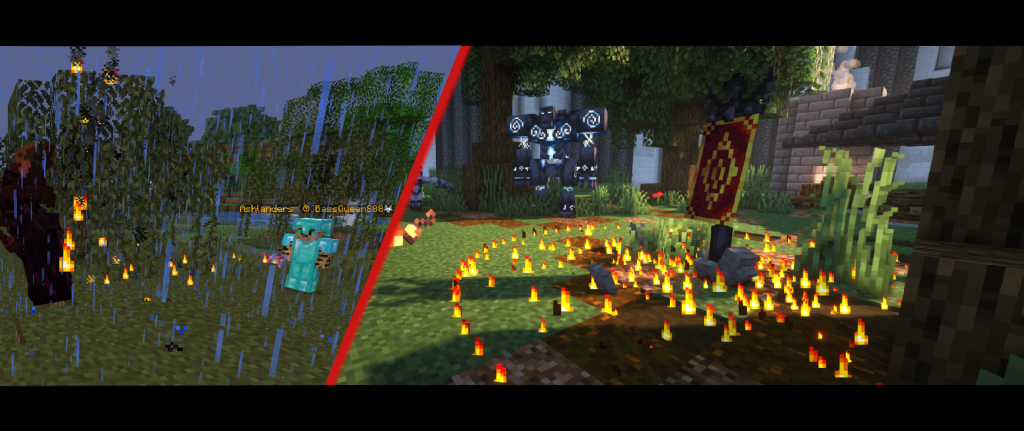 Minecraft player BassQueen808, Khajiiti queen and master brewer on an Elder Scrolls-inspired Minecraft server